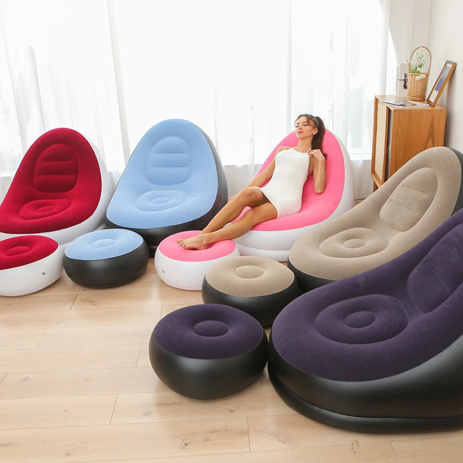 sofa gonflable selection