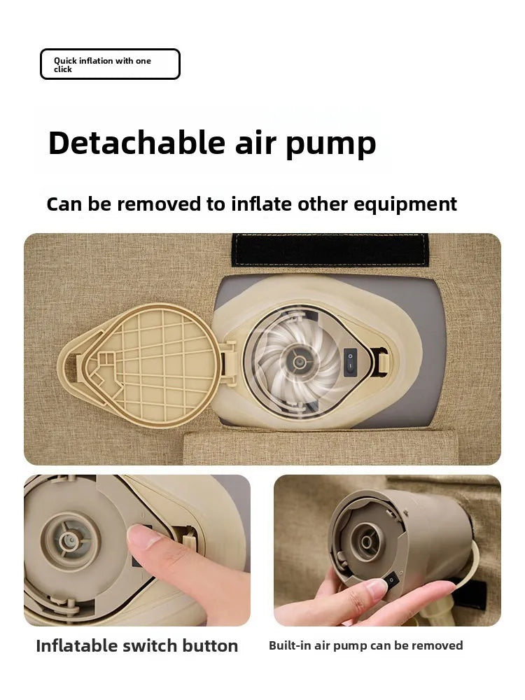 sofa gonflable souffleuse detachable