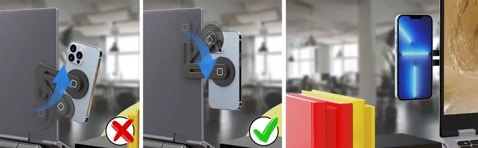 support de telephone pour ordinateur en bureau