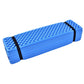 tapis de yoga gonflable ultraleger bleu