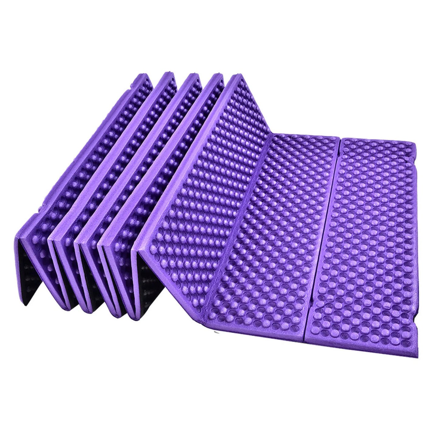 tapis de yoga gonflable ultraleger violet
