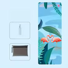 Tapis de yoga imprimé