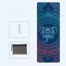 Tapis de yoga imprimé