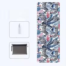 tapis de yoga imprime animal world