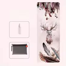 Tapis de yoga imprimé