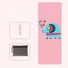 Tapis de yoga imprimé