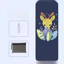 Tapis de yoga imprimé