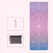 Tapis de yoga imprimé