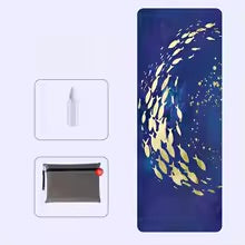 Tapis de yoga imprimé