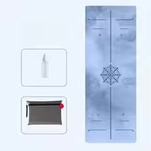 Tapis de yoga imprimé