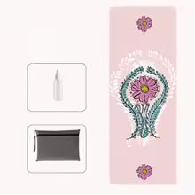 tapis de yoga imprime icing on cake