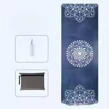 Tapis de yoga imprimé