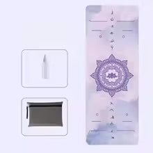 tapis de yoga imprime throb