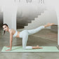 Tapis de yoga TPE pose sur tapis jambe levee