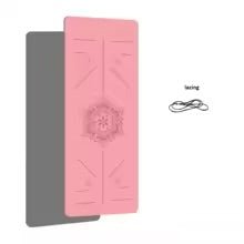 Tapis de yoga TPE rose miniature