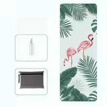 Tapis de yoga imprimé