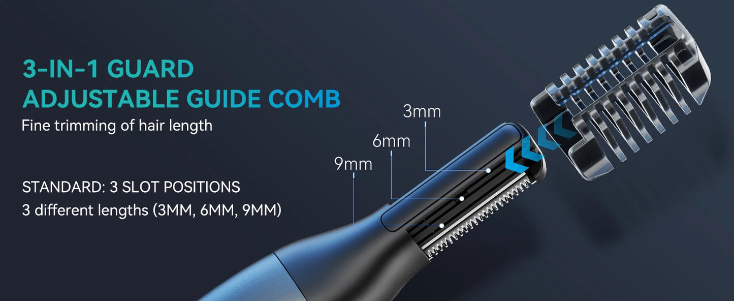 tondeuse 3n1 peignes et longueurs