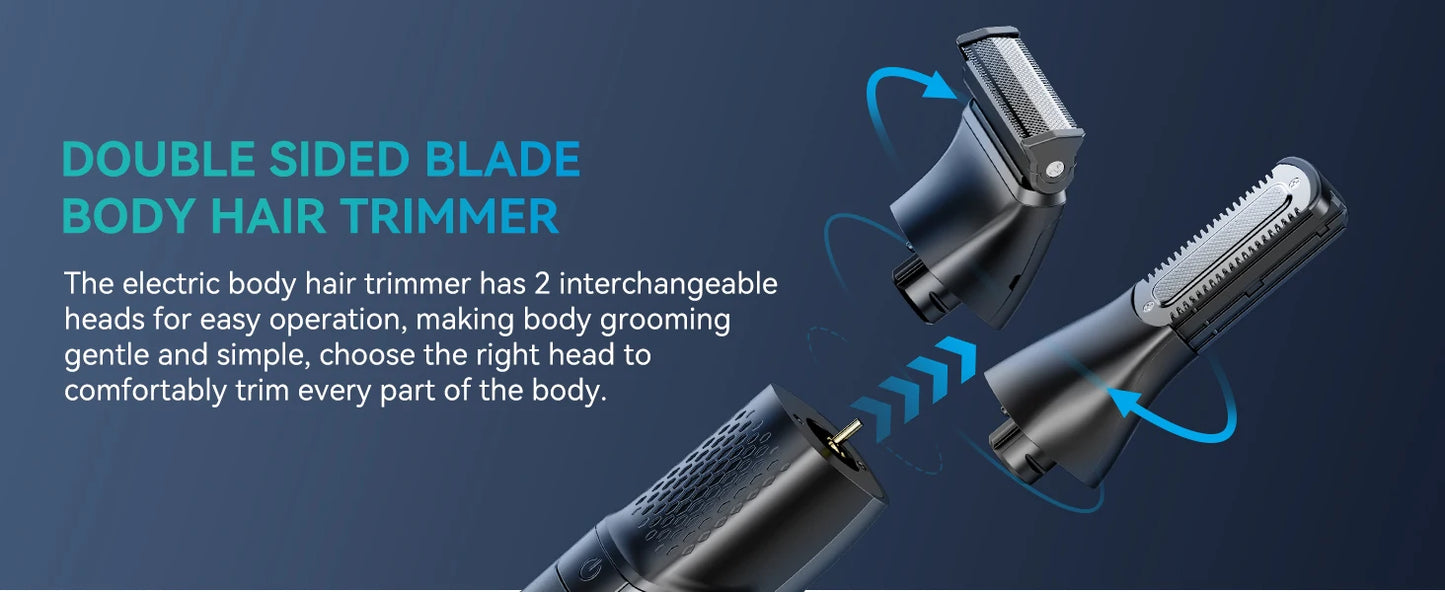 tondeuse avec embouts interchangeables