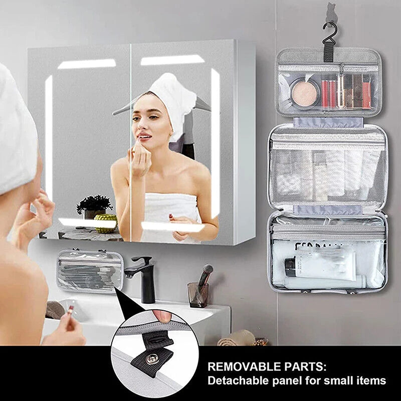 trousse pour la toilette presentation dans salle de bain