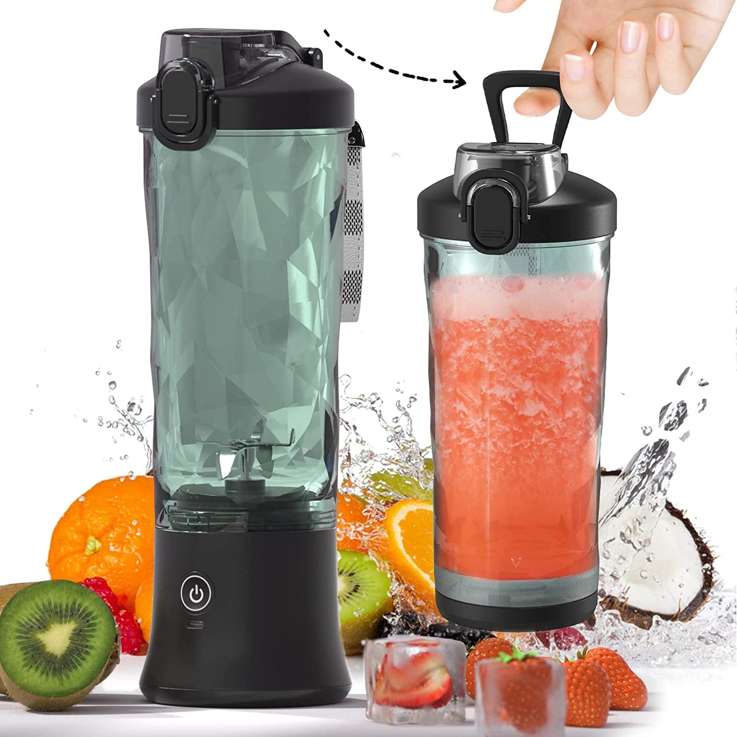 VitaFusion - Le mixeur de poche pour smoothies et shakes délicieux - Techni Tendresse