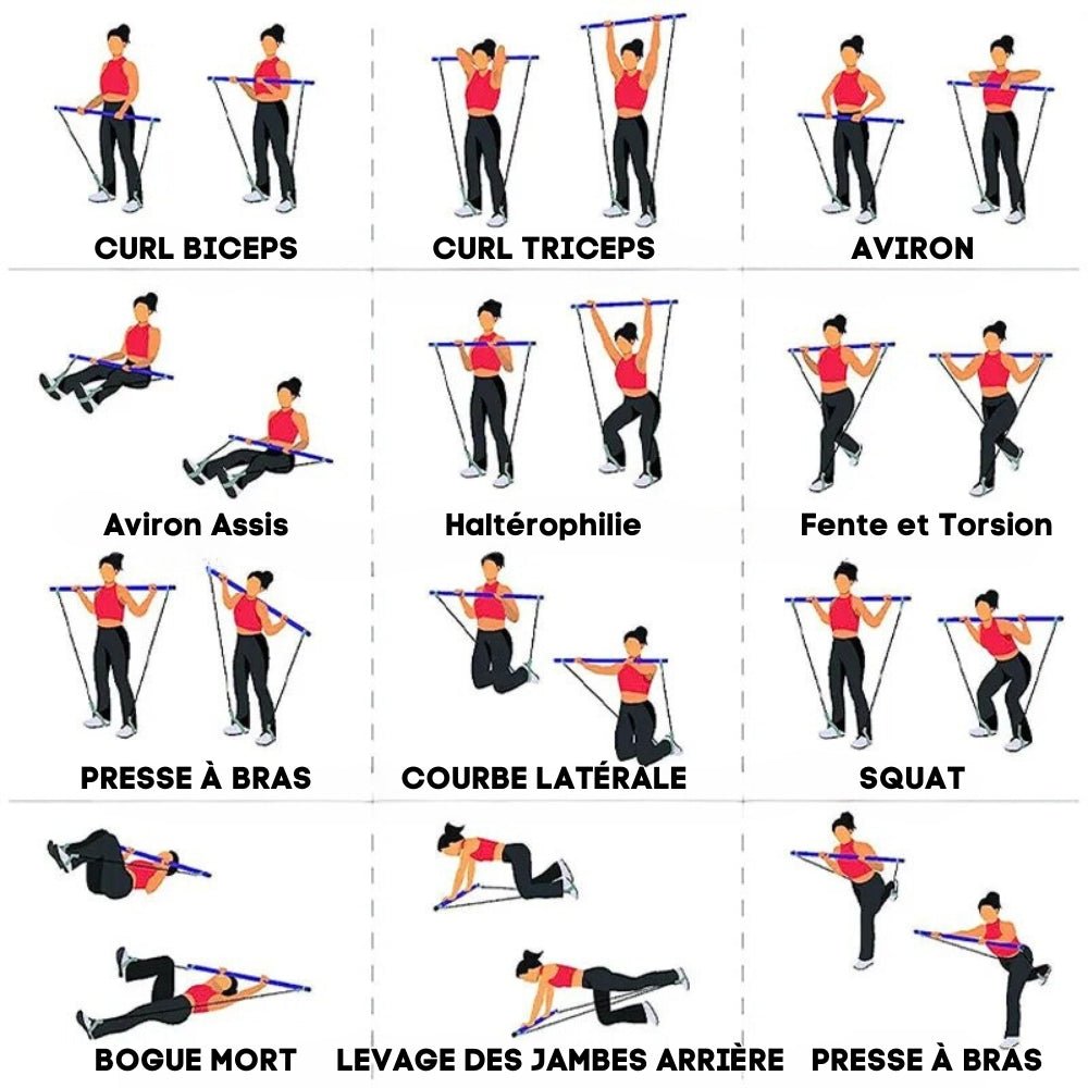 Yoga Stretching Bar (CJ) - type-dexercice-dessin