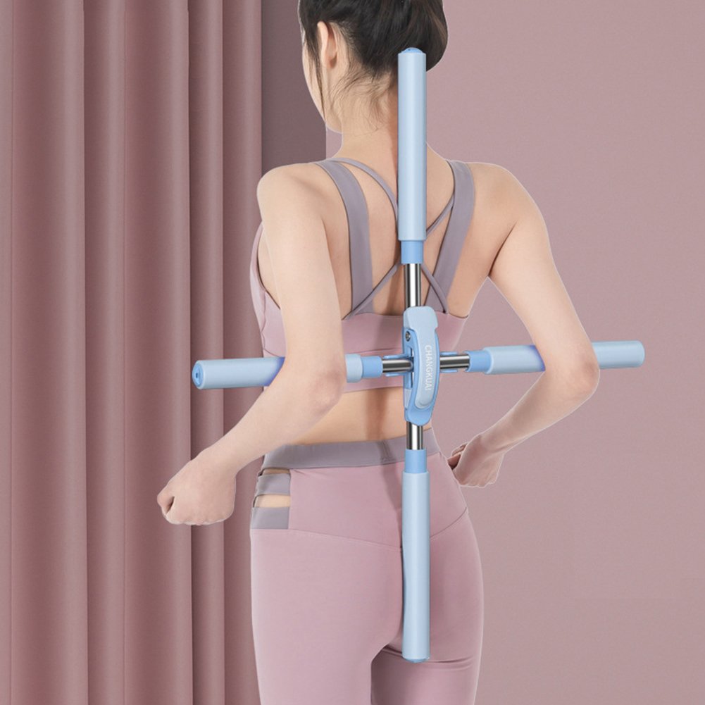 ZenBar - Bâton de Yoga (CJ) - bleu